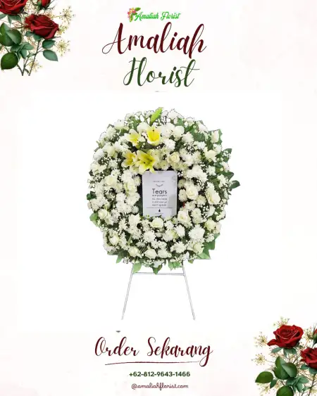 Krans Bunga Duka Danau Teluk